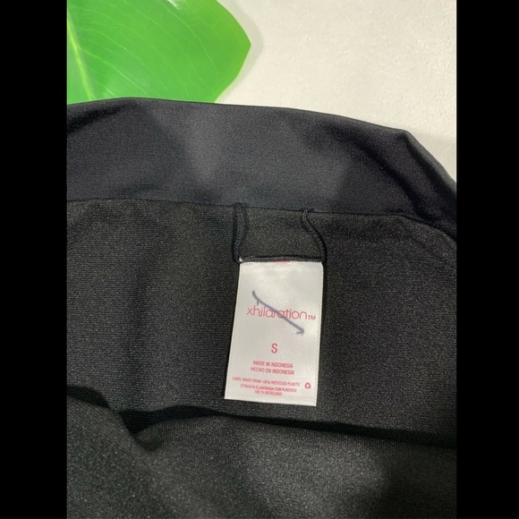 NEW $18 Xhilaration Black High Leg‎ High Waist Bikini Bottoms [ Small ] #3363 - Picture 7 of 11